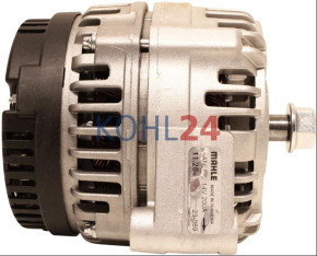 Lichtmaschine Challenger JCB Fastrac Valtra Iskra Letrika 11.204.274 11.204.960 AAN5980 AAN8184 IA1537 Mahle MG701 MG756 14 Volt 200 Ampere Original Iskra Letrika (Mahle) - Bild 2